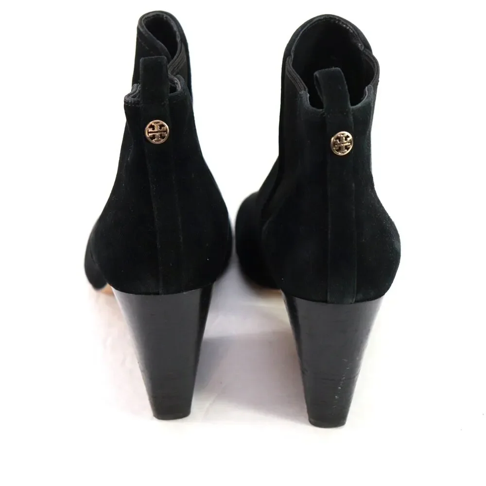 Tory Burch Gemma Open Toe Boots 8